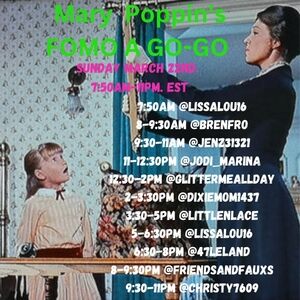 Mary Poppins FOMO A GO-GO Is LIVE!